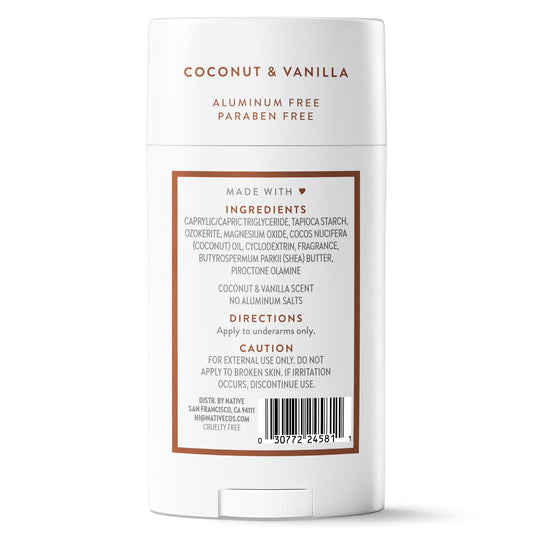 Native Aluminum-Free Deodorant (Coconut & Vanilla)