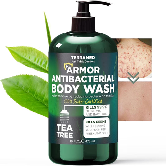 Antibacterial Body Wash with Tea Tree Oil (16 oz)