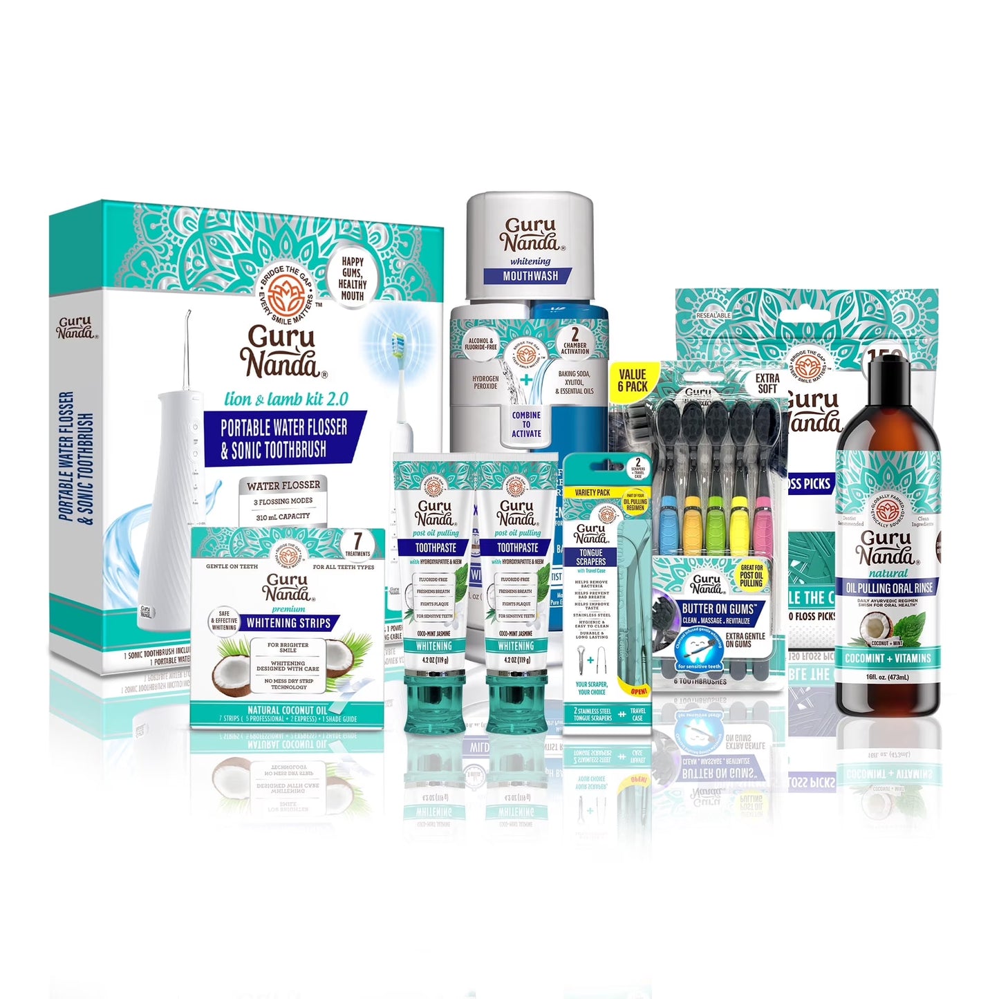 GuruNanda 7-Step Oral Care Kit 2.0