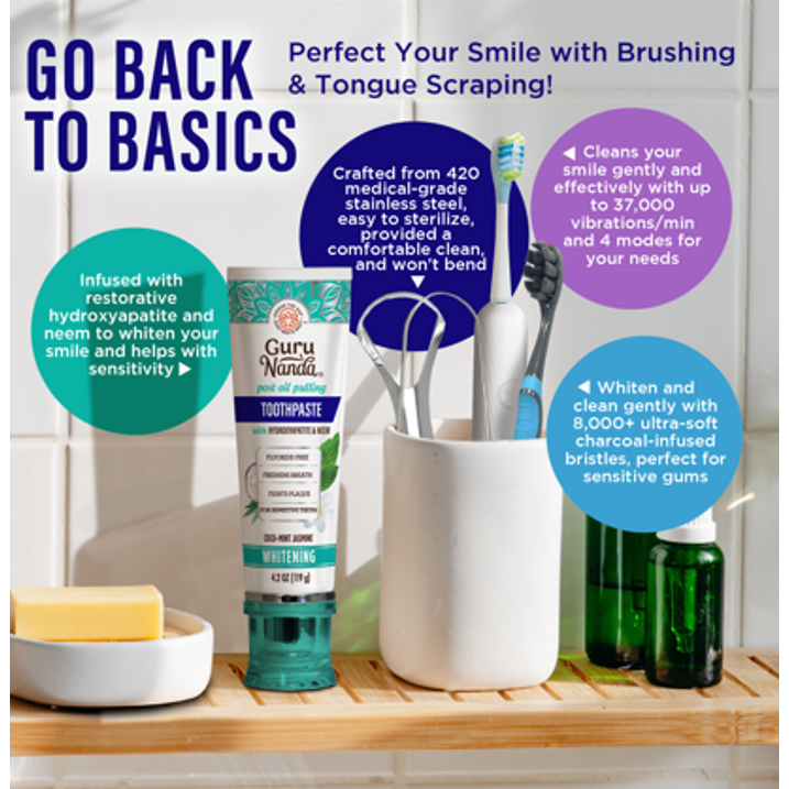 GuruNanda 7-Step Oral Care Kit 2.0
