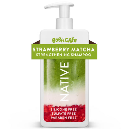 Native Strengthening Shampoo (Strawberry Matcha, Limited Edition)
