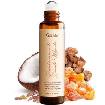 Gya Labs Frankincense & Myrrh Essential Oil Roll-On