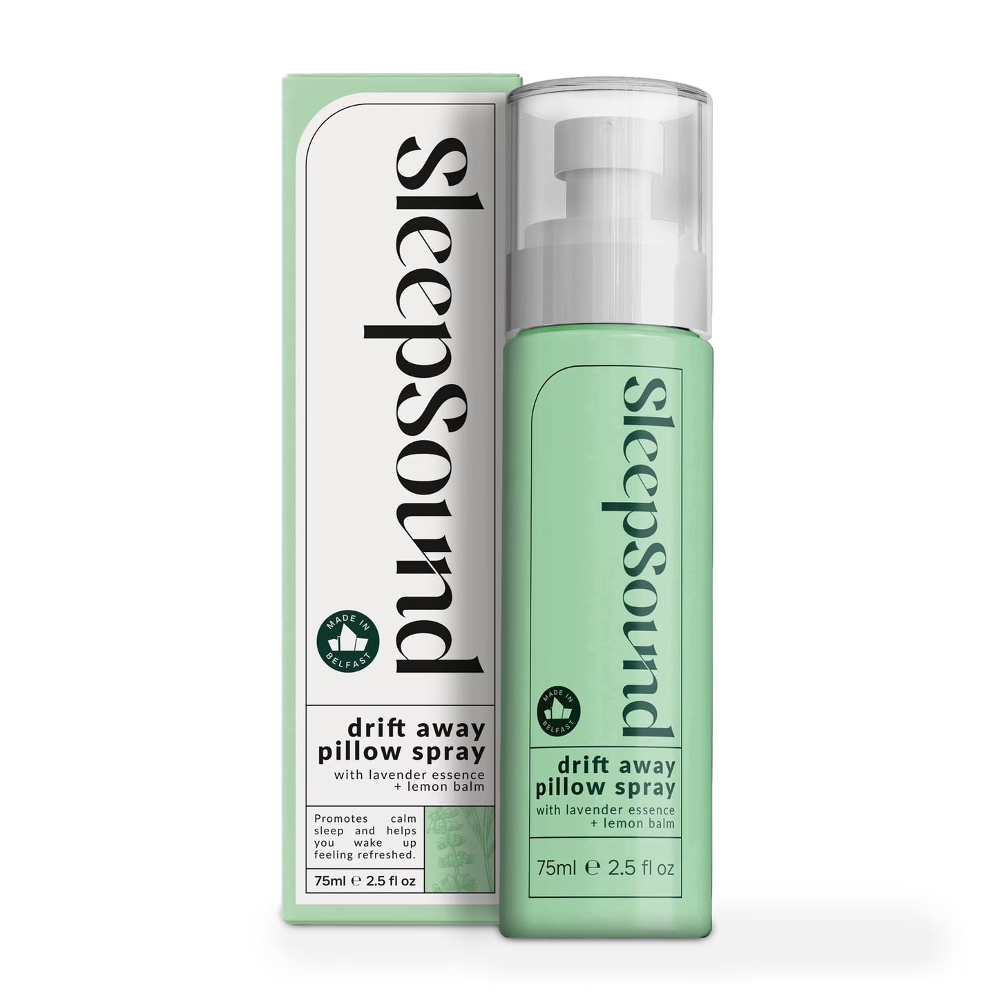 SleepSound Drift Away Pillow Spray (Irish Lavender & Lemon)